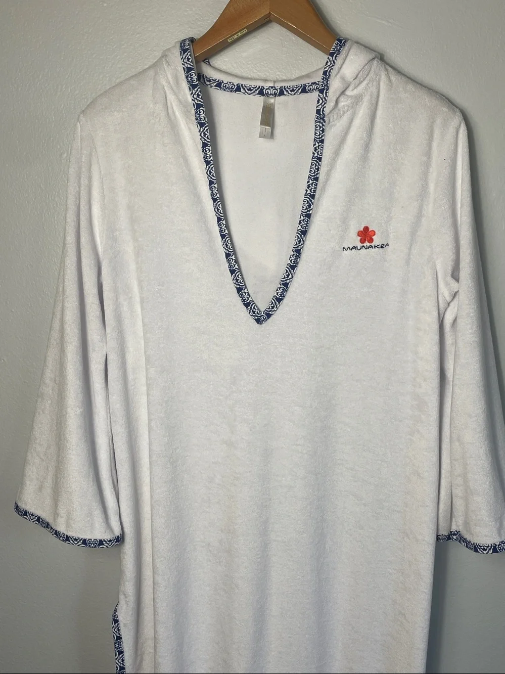 Helen Jon Hooded Terry Cover-Up Women‎ Size Large